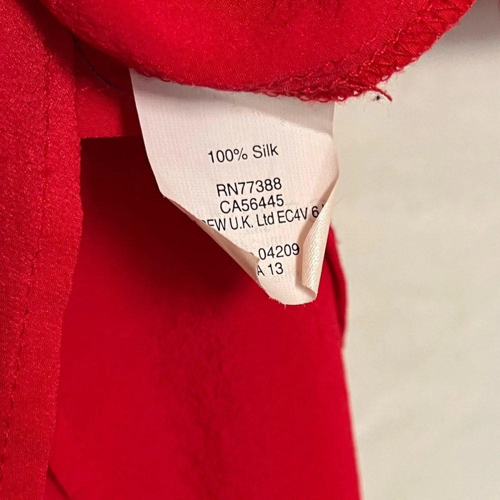 Madewell Silk Short Sleeve Button Up Blouse - Picture 3 of 4